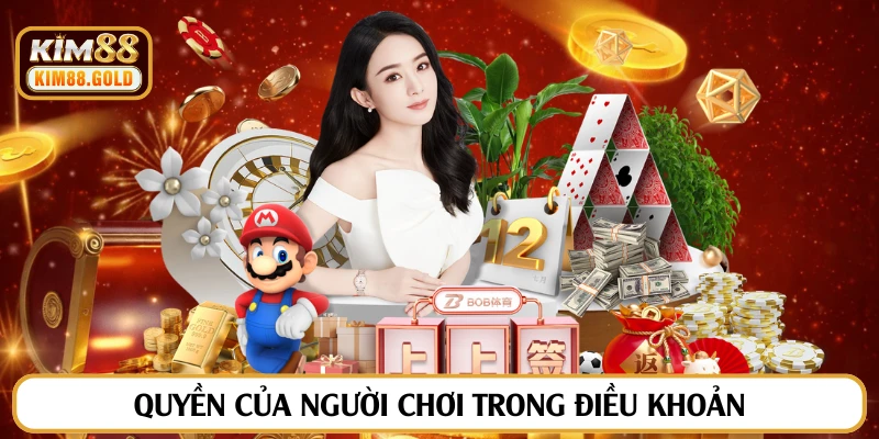 Quyền của người chơi trong điều khoản